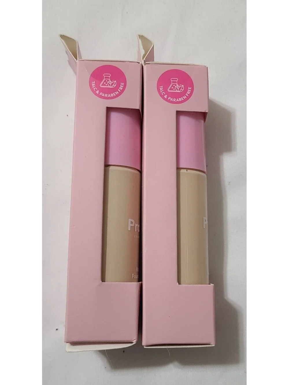 2pk Prolux Cosmetics Matte Foundation  Porcelain Shade Face Skin Makeup Coverup